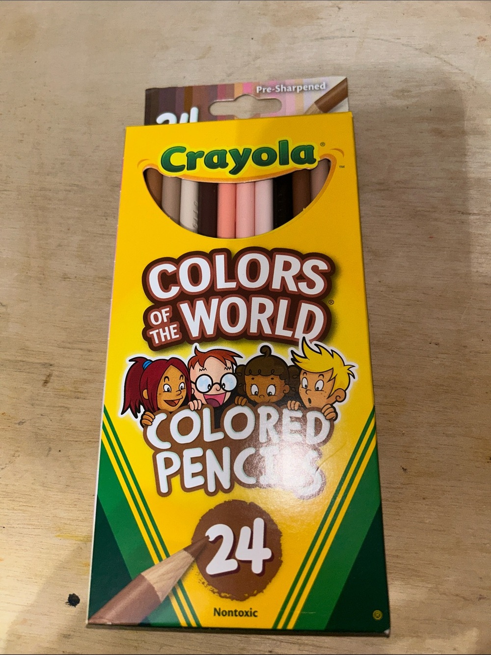 Crayola Colors of the World Colored Pencils - Multicolor Skin Tone Set